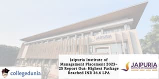 Jaipuria Institute of Management Placement 2023-25 Report Out: Highest Package Reached INR 36.6 LPA